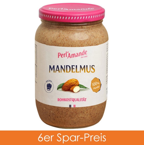 Perl'amande Mandelmus, braun 6x250g