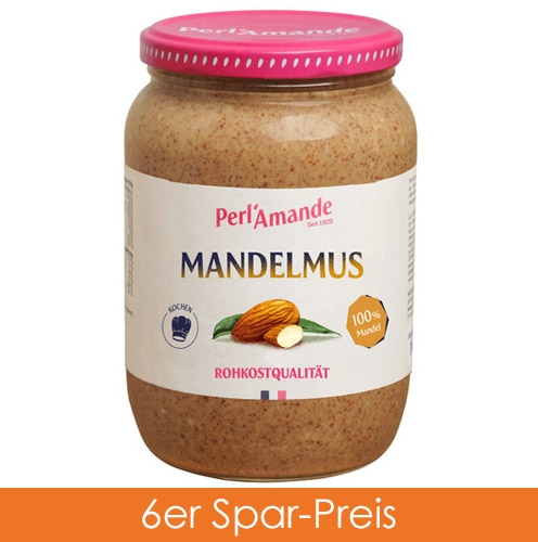 Perl'amande Mandelmus, braun 6x500g