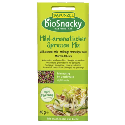 Rapunzel Mild-aromatischer Sprossen-Mix bioSnacky 40g