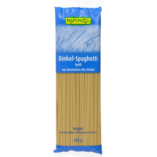 Rapunzel Dinkel-Spaghetti hell 500g
