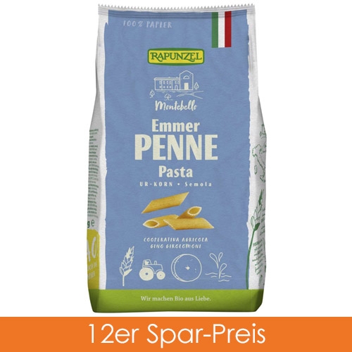 Rapunzel Emmer-Penne 12x500g