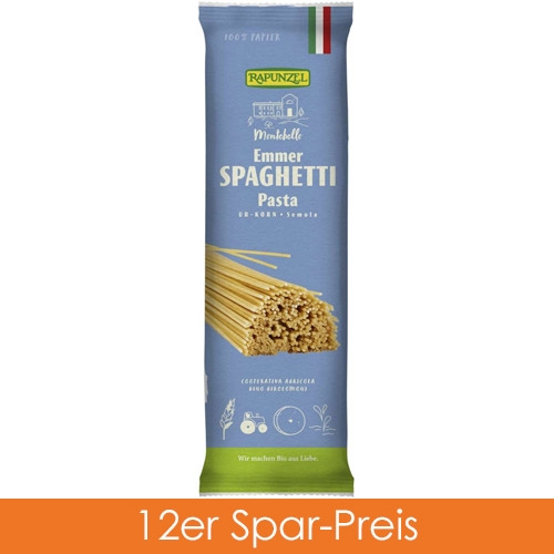 Rapunzel Emmer-Spaghetti 12x500g