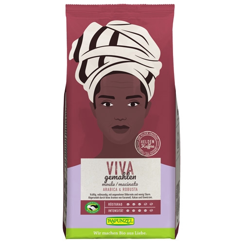 Rapunzel Heldenkaffee Viva, gemahlen 500g