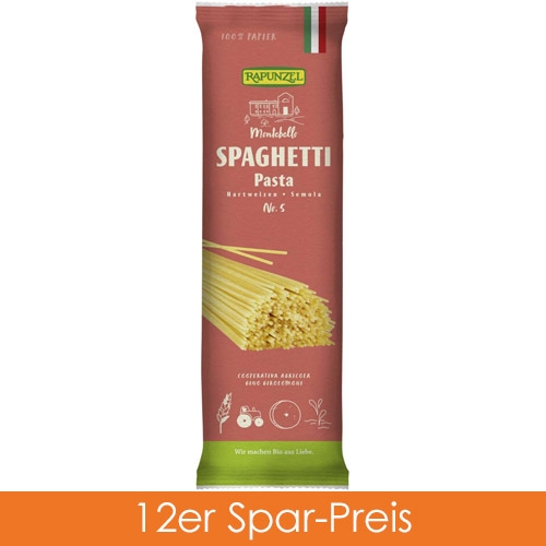 Rapunzel Semola Spaghetti 12x500g