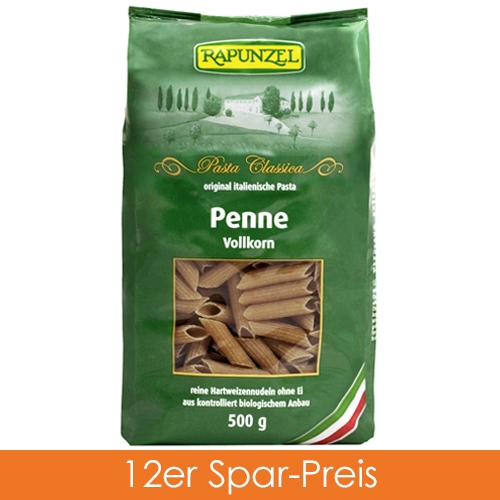 Rapunzel Vollkorn Penne 12x500g