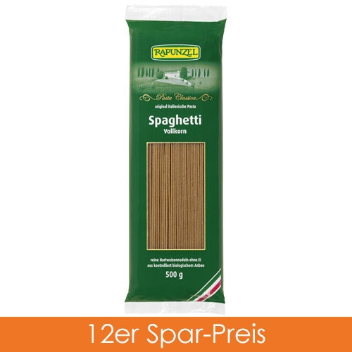 Rapunzel Vollkorn Spaghetti 12x500g