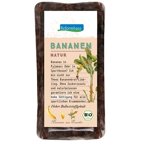 Reformhaus Bananen in Päckchen bio 250g