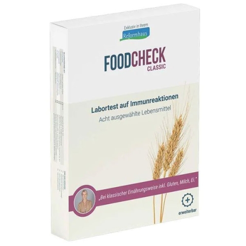 FOODCHECK Classic Labortest auf Immunreaktion