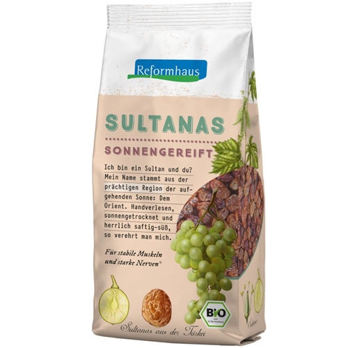 Reformhaus Sultanas hell bio 200g