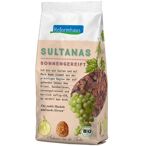 Reformhaus Sultanas hell bio 500g