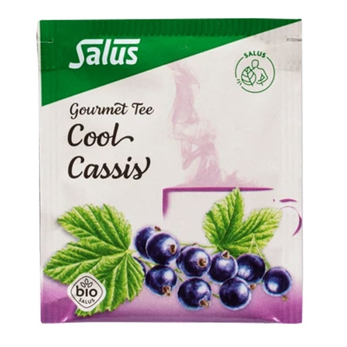 Salus Gourmet Cool Cassis Kräuter-Früchtetee 15FB