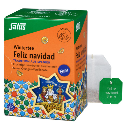 Produktbild des Salus Wintertee Feliz navidad 15 FB