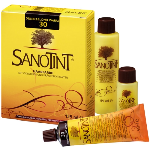 Sanotint Classic Haarfarbe 30 Dunkelblond Warm