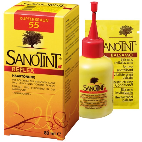 Sanotint Reflex Haarfarbe 55 Kupferbraun