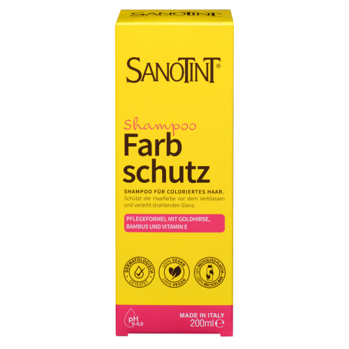 Sanotint Farbschutzshampoo Verpackungsbild