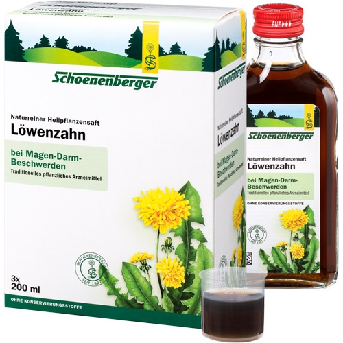 Schoenenberger Löwenzahn Saft 3x200