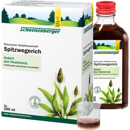 Schoenenberger Spitzwegerich Saft 3x200ml