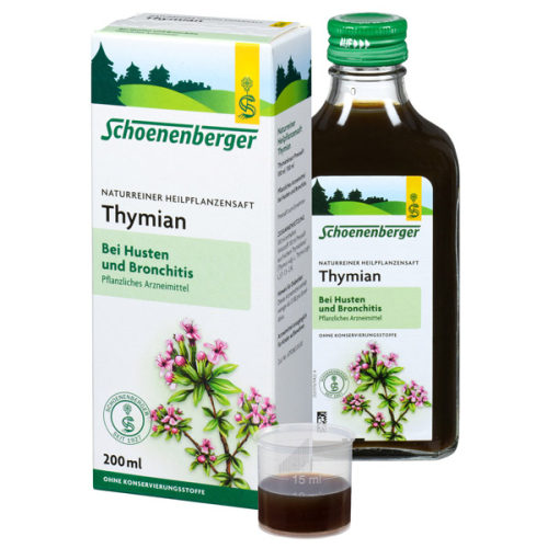 Produktbild: Schoenenberger Thymian Saft