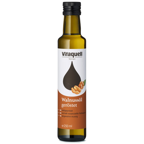 Vitaquell Walnussöl (geröstet, kaltgepresst) 250 ml