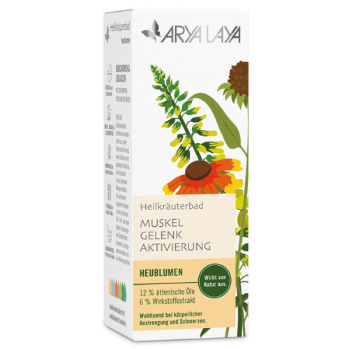 Produktverpackungsbild des Arya Laya Heilkräuterbad Heublumen