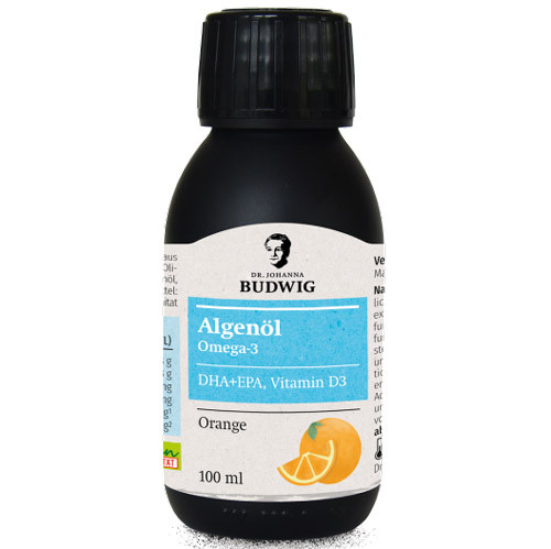 Dr. Budwig Omega-3 Algenöl Orange 100ml