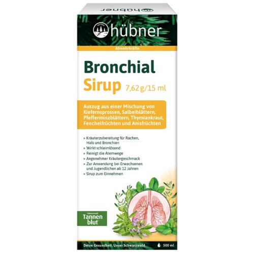 hübner Bronchial-Sirup 500 ml