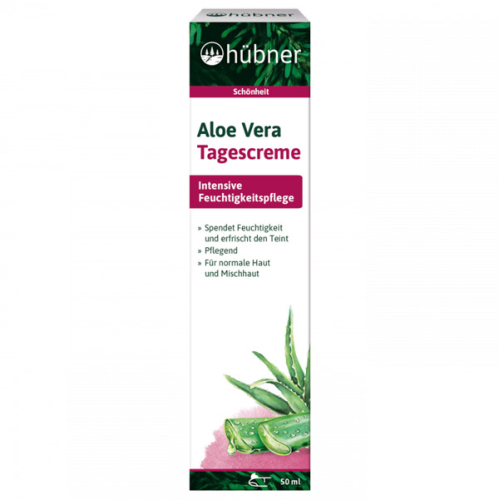 Produktverpackungsbild der hübner Aloe Vera Tagescreme