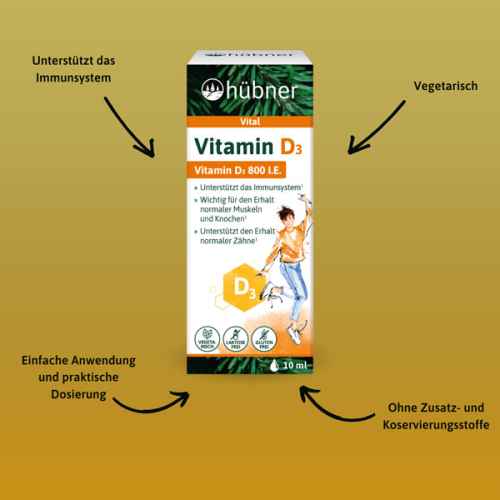 USP der hübner Vitamin D3 Tropfen
