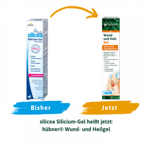 hübner Wund- und Heil-Gel - Designansicht vorher nachher