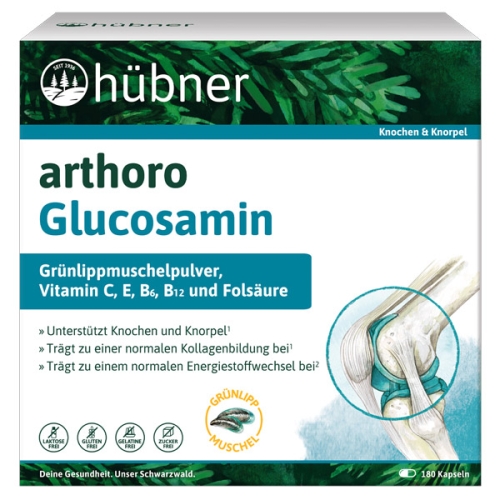 hübner arthoro Glucosamin 180 Kps.