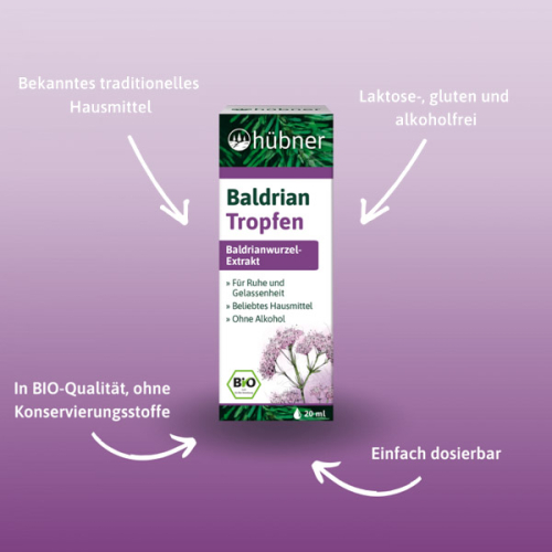 hübner Baldrian Tropfen 20ml
