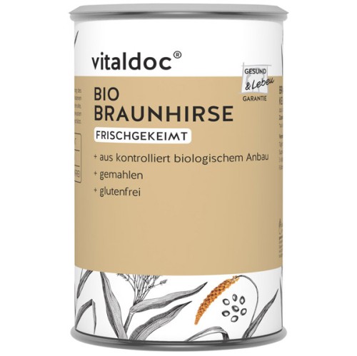 vitaldoc BIO-Braunhirse frischgekeimt 250 g